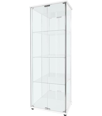 Amazon.co.jp: IKEA/イケア HAUGA/ハウガ：キャビネット ガラス扉